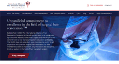 Desktop Screenshot of iahrs.org